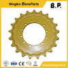 320 Mini Bulldozer Bulldozer -Fahrwerk Teile Spurträger Roller Idler Track Link Schuhkette ASSY 8E9805 Segmentfahrzeuge