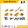 5P8823 BAU -MACHINERY SEHRSCHAFT TEILE SCHREIBUNG für Segmentblatt Eimer End Bit Grad 8.8 10.9 12.9 Grad 40CR 42CRMO Kohlenstoffstahl Eimer Pflugbolzen