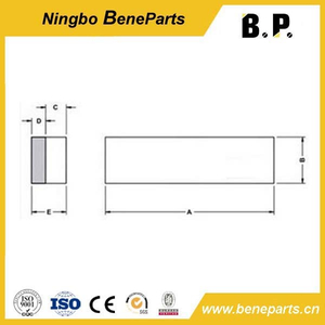 Tragenresistente Blowbalken DLP369 Standard Wear Stabs