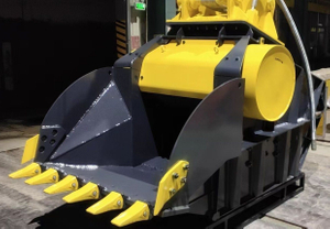 Baugestein Maschinen-Bagger-Ansatz EC460 EC360 EC290 EC240 EC210 2,7 cbm Rock Bucket Standard Minenmine Hochleistungs hohe Verschleiß-Resistierung