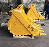 Baugesteinmaschinen Baggerbefestigung 345 Brecher Bucket Standard Minenstufe Hochleistungs hohe Verschleiß-Resistierung
