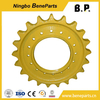 320 Mini Bulldozer Bulldozer -Fahrwerk Teile Spurträger Roller Idler Track Link Schuhkette ASSY 8E9805 Segmentfahrzeuge