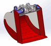 Baugestein Maschinen Bagger Bindung EC360 1,91CBM HD Rock Bucket Standard Minenstufe Hochleistungs hohe Verschleiß-Resistent