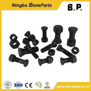 Pflugbolzenspurschrauben 1J5607 Schraube 10.9 12.9 Grad 40CR 42CRMO Carbon Stahl Sechskant Segmentschraube und Nuss