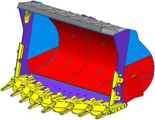KOMATSU WA800 11M³ SD-LÖFFEL