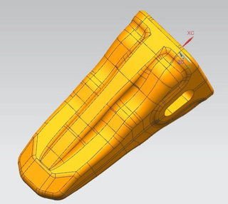 KH23EX Komatsu PC240 Schaufelzähne Zahn