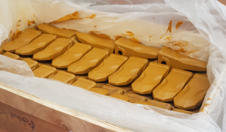 Hyundai R200, R210, R220, R225 ZÄHNE ROCK DUTY 61Q6-31310RC