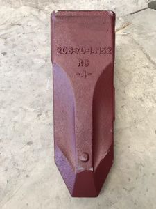 Masse einbezogene Werkzeuge Ersatzteile Zähne 208-70-14152 Teil Heavy-Duty-Zähne Gestein