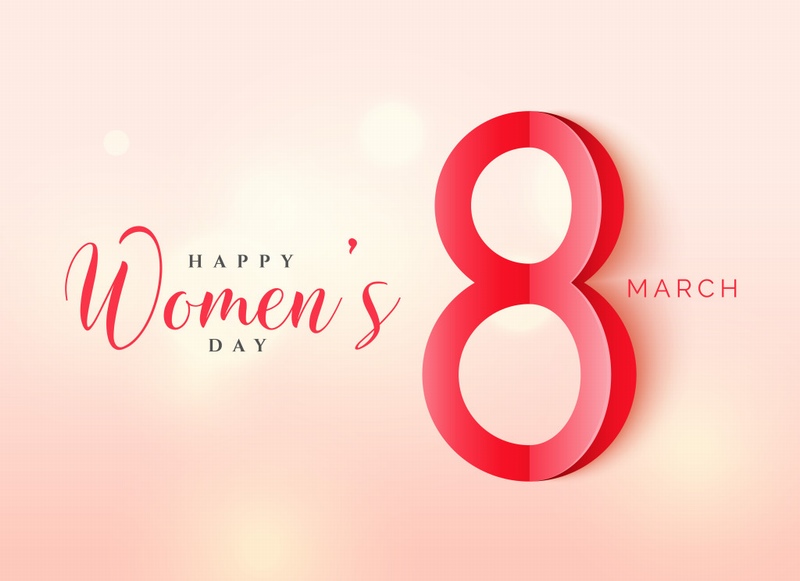 Glücklicher Frauentag